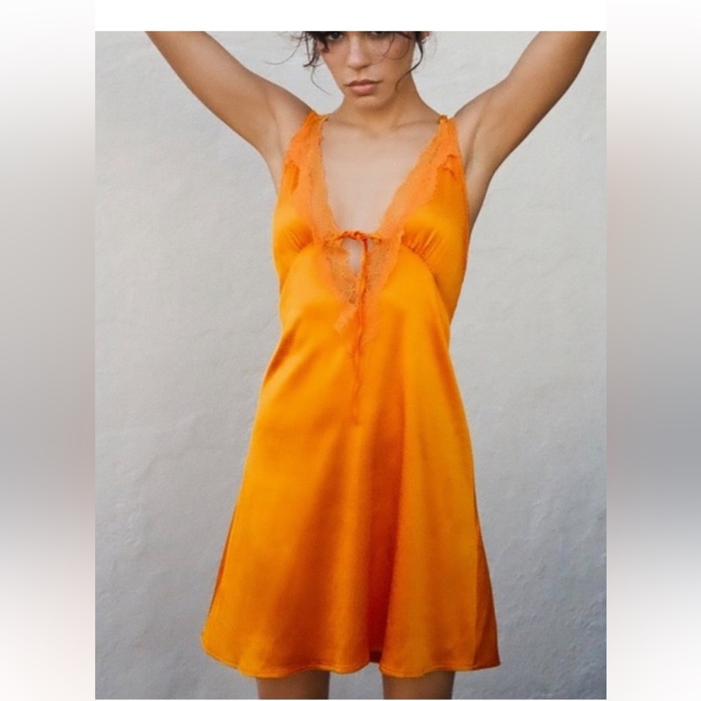 Zara satin mini